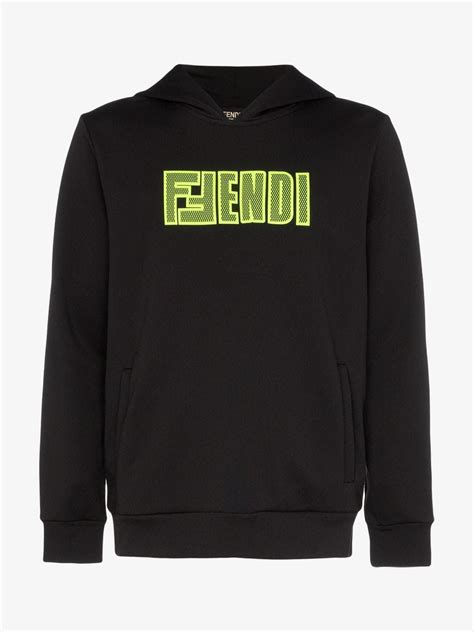 fendi hoodie size large